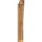 Ekena Millwork Traditional Rough Sawn Arts and Crafts Outlooker, Western Red Cedar, 6"W x 42"D x 42"H OUT06X42X42TRA03RWR - alternate 4